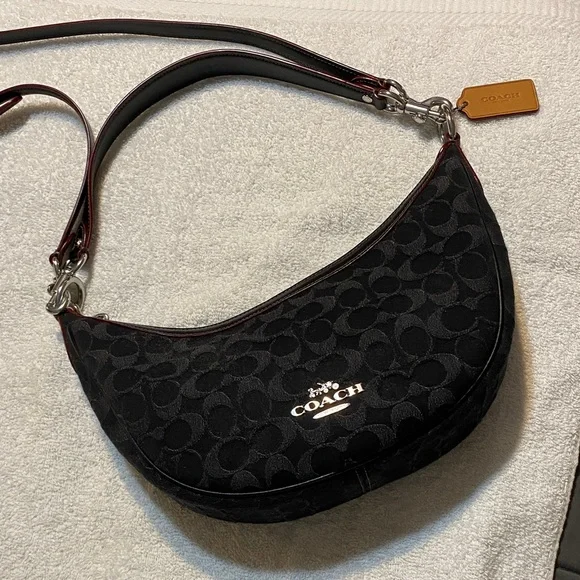 Coach Aria Denim Bag - Picture 1 of 11